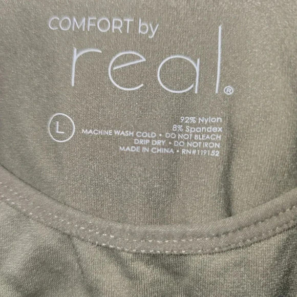 Womens Comfort by Real, size large, tank shapewear in excellent condition!!! - Picture 3 of 3